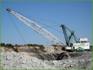 PCS dragline